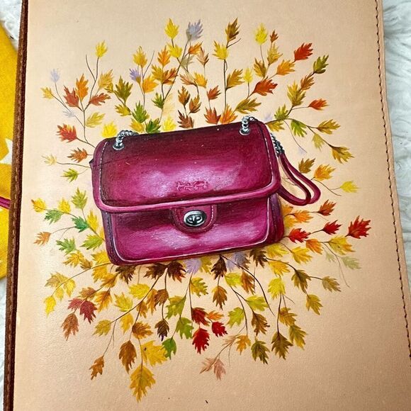 Sanati Handmade Leather Customized Binder Planner Organizer Classic Notebook Sz - Picture 2 of 12